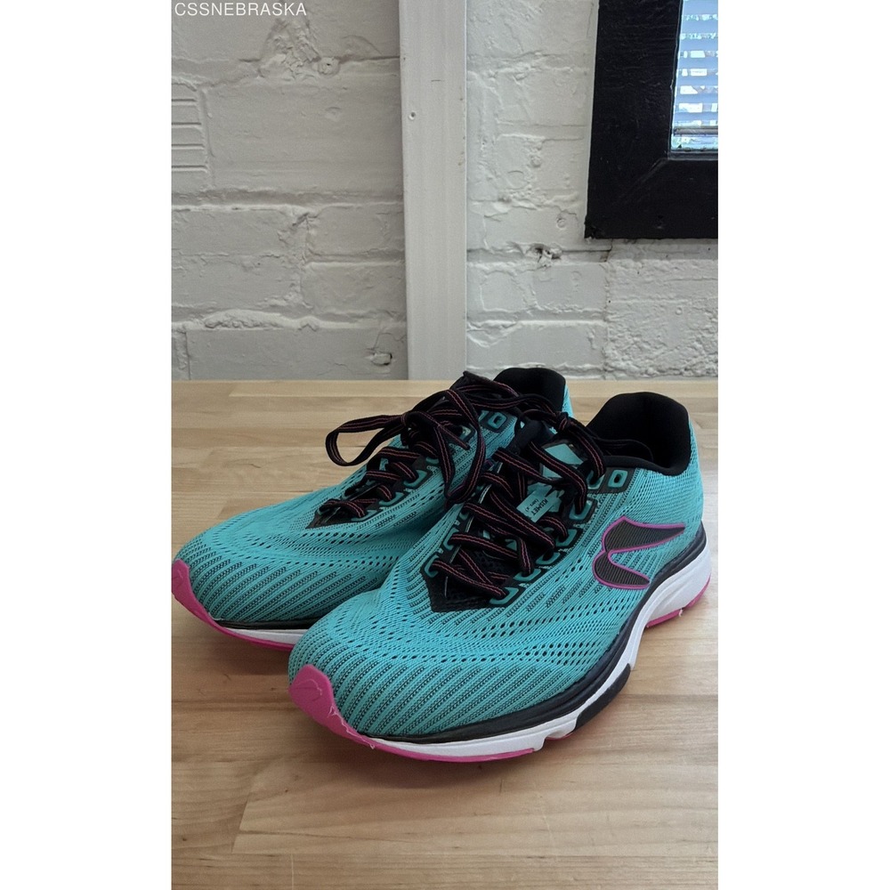 Newton Kismet 10 Teal Black Pink Women's Running Shoes Size 8